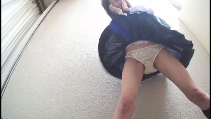 「強風に煽られた女子校生のミニスカート」のサンプル画像15