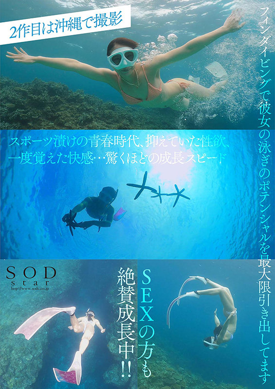 「一流競泳選手 青木桃 AV DEBUT 全裸水泳2021」のサンプル画像13