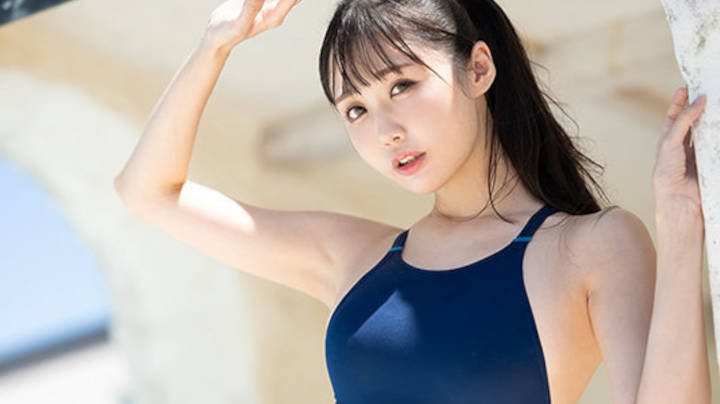 現役グラドルの稲森美憂がAVデビューして競泳水着着衣セックス | エッチ満載のアダルト動画