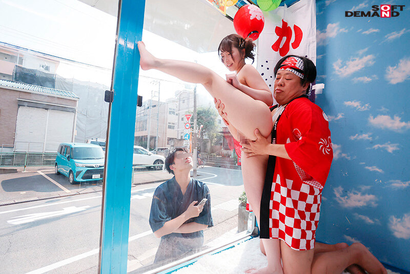 「マジックミラー号 どこよりも熱い夏祭り到来！！ 花火大会へ向かうピチピチスレンダー美女限定 赤面羞恥 浴衣野球拳対決2023！」のサンプル画像19