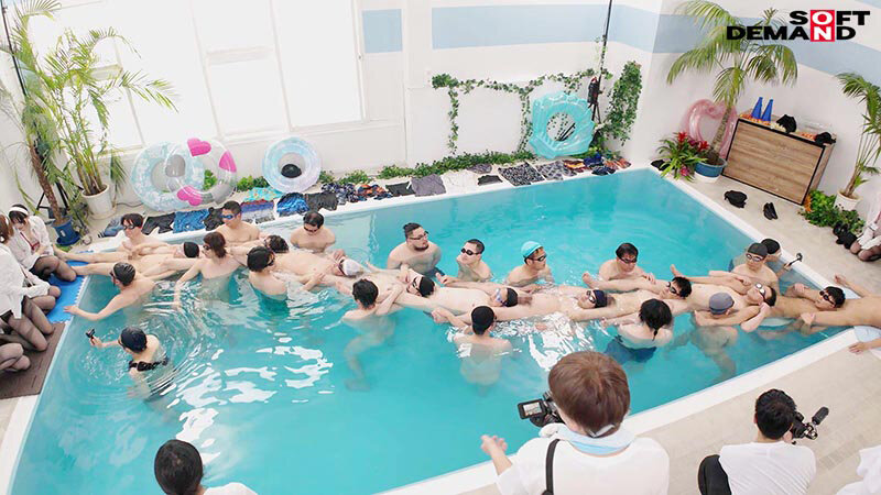 「SOD女子社員 水泳大会2024 水！汗！愛液！ザ～汁！！で全身ビチョ濡れウェット！爽やかな熱さほとばしる水中ドスケベ羞恥競技5種目＆SEX全員分」のサンプル画像9