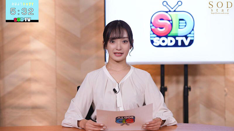「昼は清楚な新人女子アナ恋生は 夜はボクの居残り残業の発声練習に付き合ってくれ とびきり下品な清らか淫語を耳元でささやいて 優しく包み込むようなフィンガーテクと乳首舐めで慰めてくれる神同期 渚恋生」のサンプル画像2