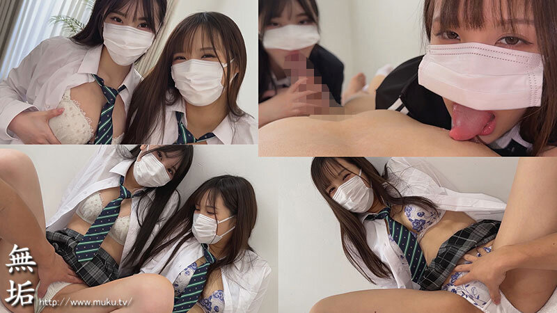「J〇黒歴史 流出。 後輩男子を呼び出して悪ノリでハメまくる陽キャ女子2人組。生々しい3Pセックス動画降臨。」のサンプル画像2