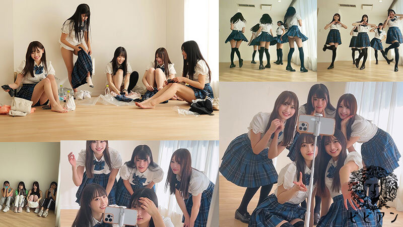 「美しい汗を流す女の子がレズセックスに没頭する乱交遠征1泊2日【流出映像】●●●●LAB所属アイドル（仮）2025年デビュー前合宿」のサンプル画像2
